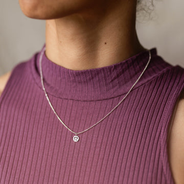 Kette Silber Peace Inside