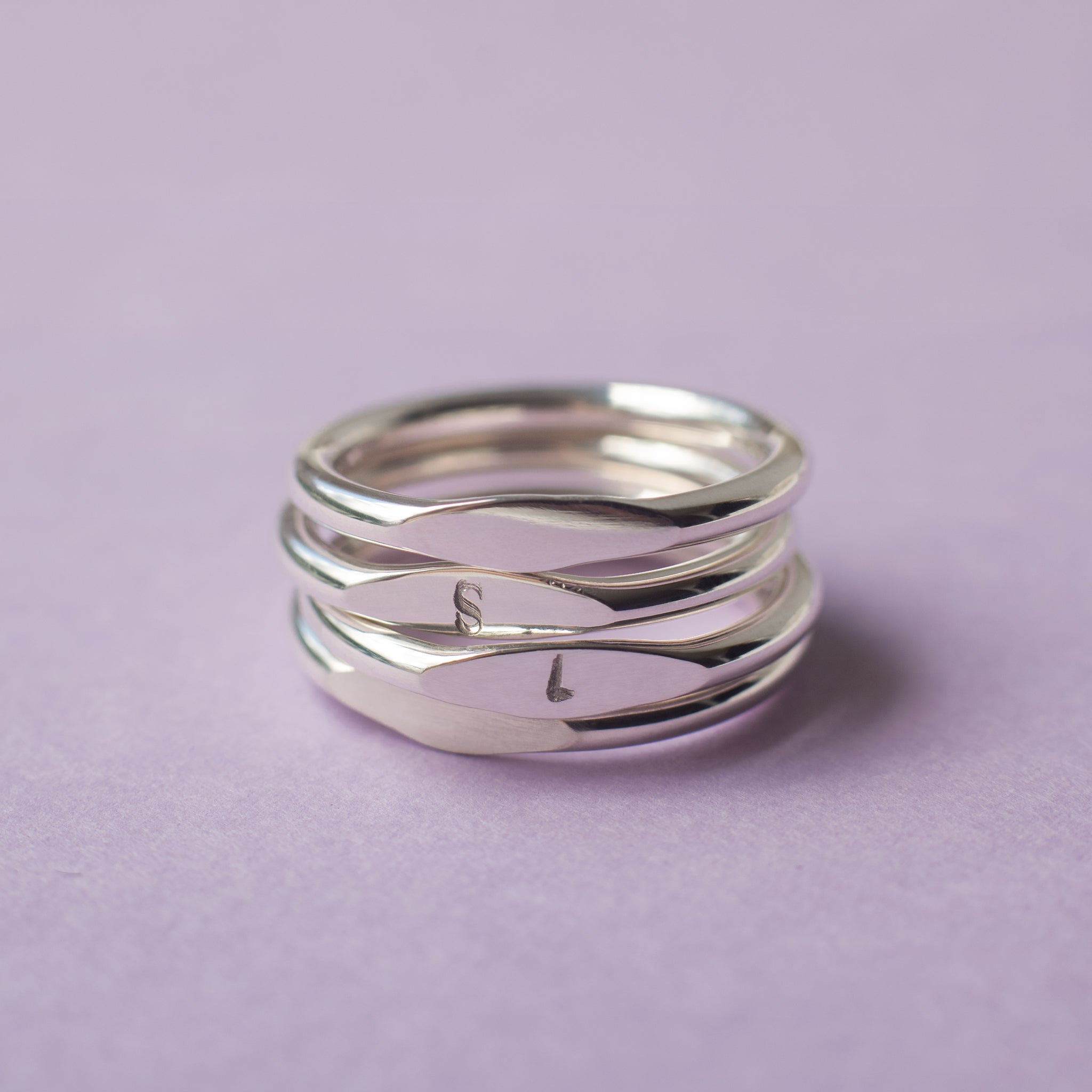 Ring Personal Silber