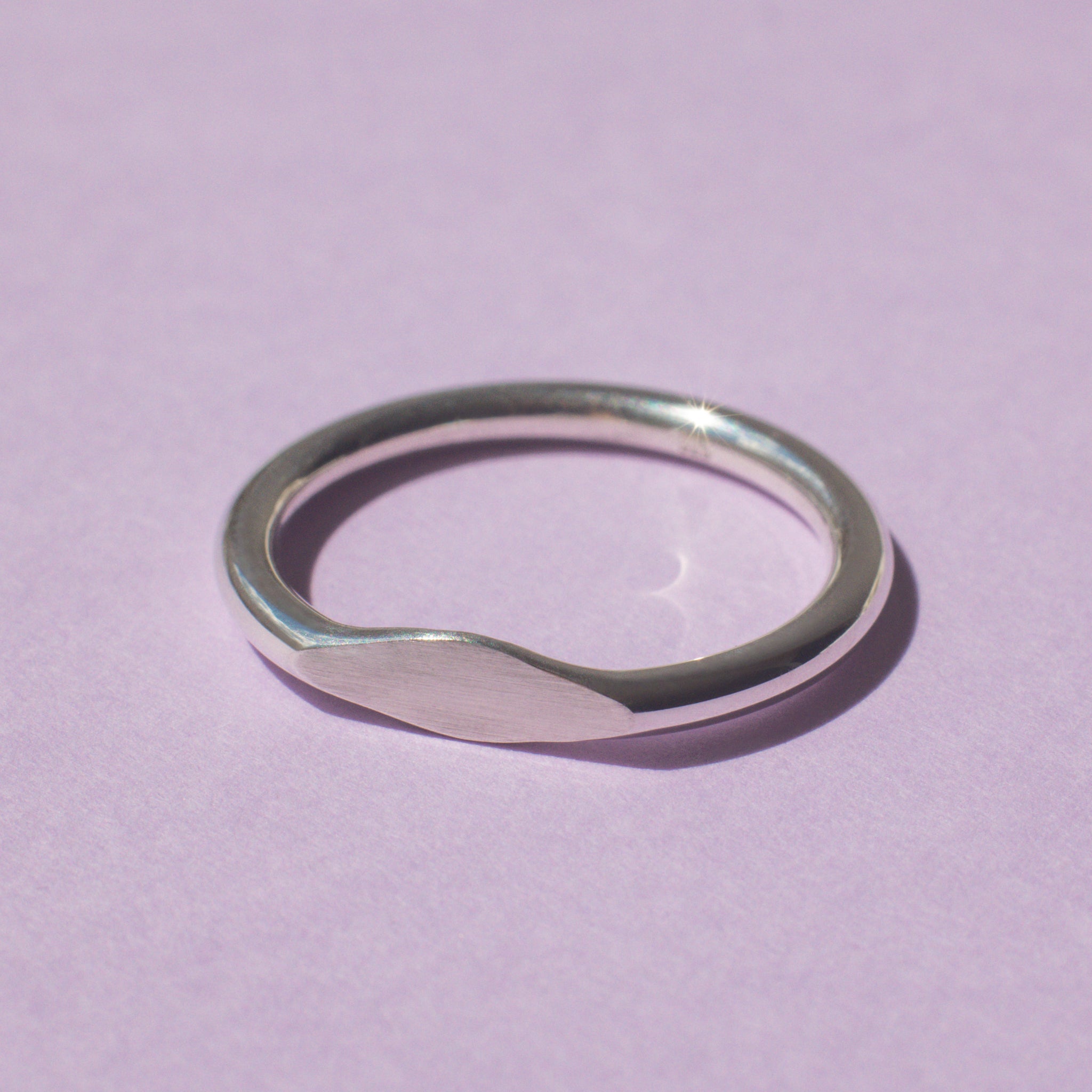 Ring Personal Silber